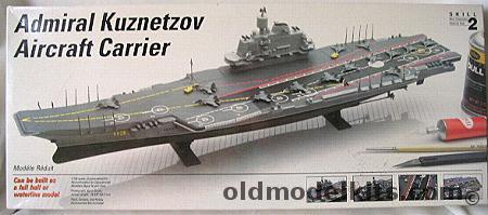 Testors 1/720 Admiral Kuznetzov Aircraft Carrier, 931 plastic model kit